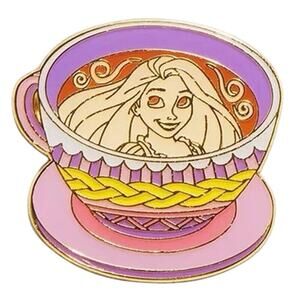 Tangled rapunzel Loungefly Disney Princess Teacup Blind Box Enamel Pin